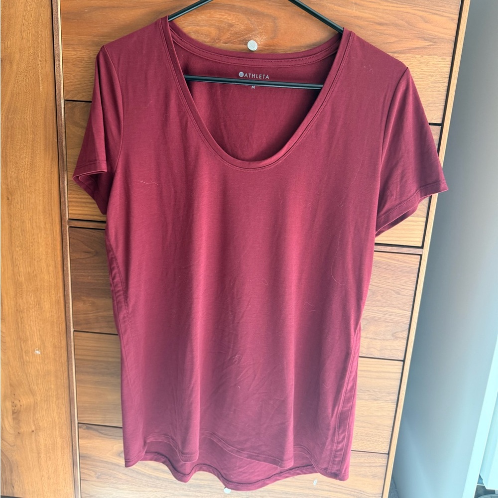 Athleta Essence Vital Tee Size M - Picture 2 of 9
